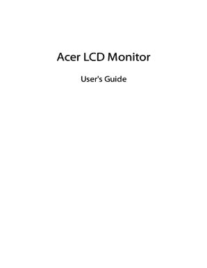 Download User's Manual for your Acer Product.